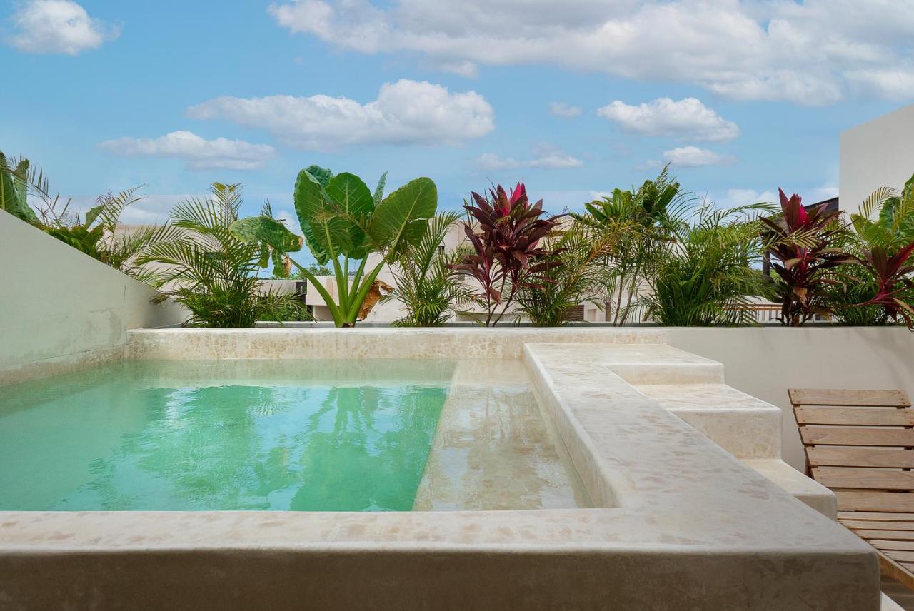 2 Bedbath Private Rooftop & Pool For 6 Tulum Esterno foto